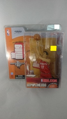 2003 Yao Ming McFarlane Action Figure Debut NBA Series 5 Houston Rockets Variant