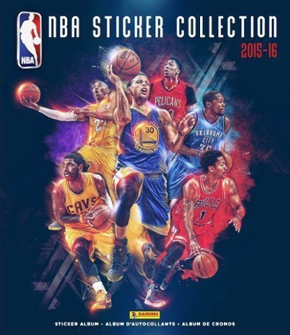 2015/16 Panini NBA 72 Page Sticker Album