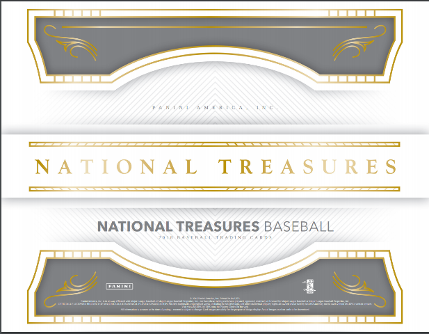 2018 Panini NT National Treasures Baseball Hobby 4 Box Case (Factory Sealed)