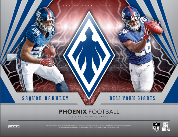 2018 Panini Phoenix Football Hobby 12 Pack Box (Factory Sealed)