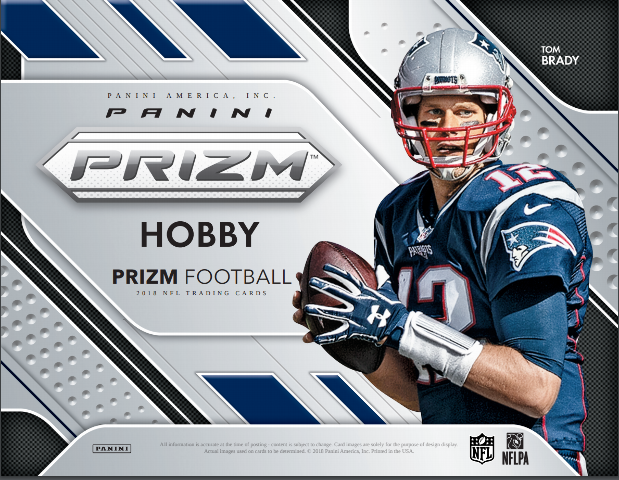 2018 Panini Prizm Football Jumbo Hobby 12 Box Case (Factory Sealed)