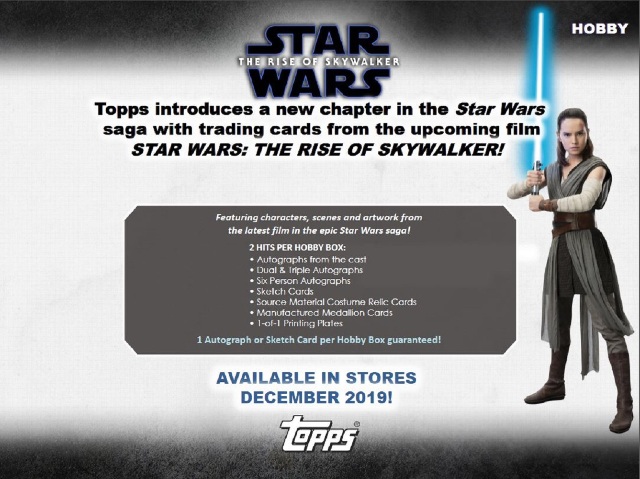 2019 Topps Star Wars Chrome Legacy Hobby 8 Master Box Case (Sealed)