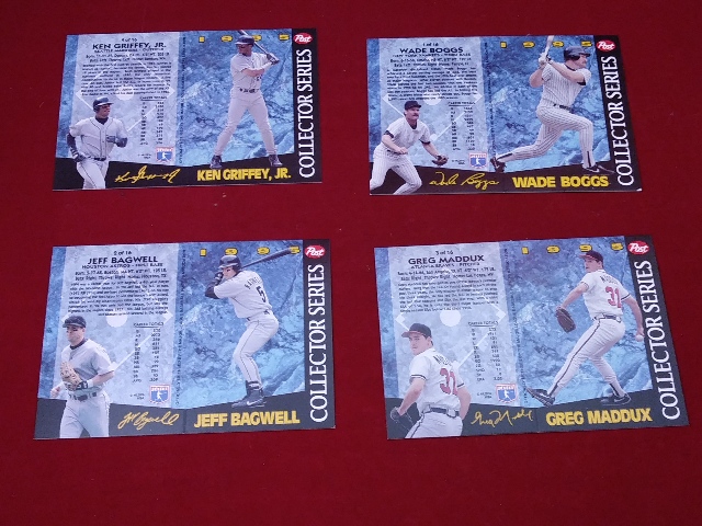 1995 POST Collectors Series Baseball Complete Set 1-16 Ripken