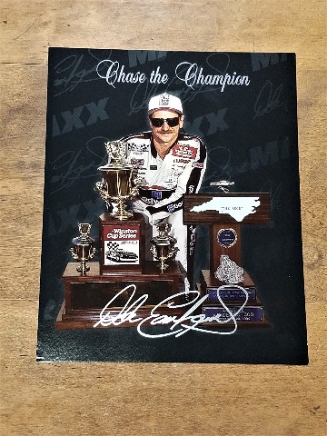 1995 Maxx Chase the Champion #5 Dale Earnhardt Jumbo 8x10 Card