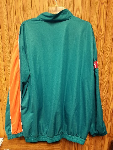 NFL Miami Dolphins ジャケット Lサイズ Vintage 90s NFL Miami Dolphins Apex Proline Shark tooth