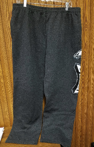 Majestic Philadelphia Eagles Charcoal Gray Sweatpants Pants Size XL Football