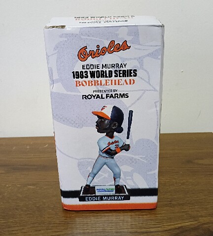 2023 Eddie Murray Baltimore Orioles SGA Bobblehead 1983 World Series w/ Box