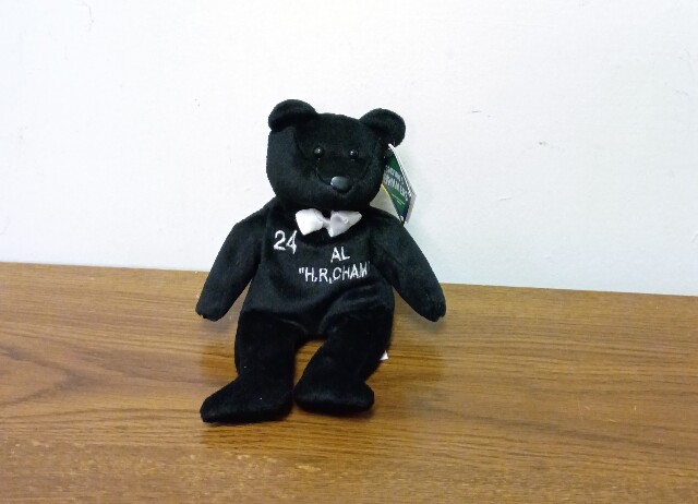 Salvino's Bammers Ken Griffey Jr #24 Black Beanie Bear Plush AL "H.R. CHAMP""
