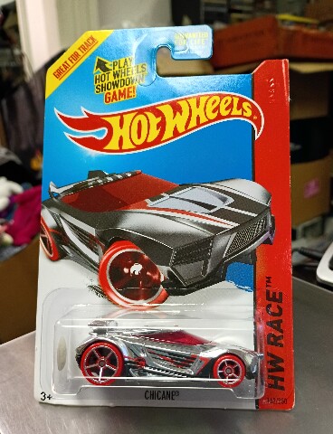 2015 Hot Wheels HW Race Super Chromes CHICANE Treasure Hunt #162/250 NOS C21