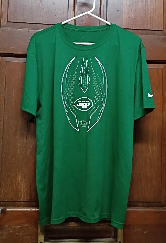 The Nike Tee Dri-Fit New York Jets Green Activewear T-Shirt Men's Size XL