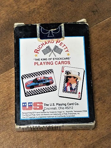 Vintage Richard Petty NASCAR Playing Cards Deck Poker US Playing