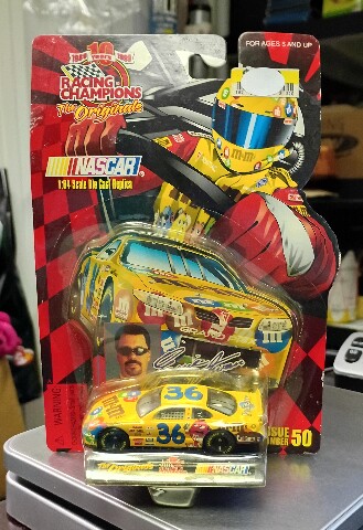 1999 Racing Champions 1:64 #36 Ernie Irvan/M&M's NASCAR Issue #50 NOS N29