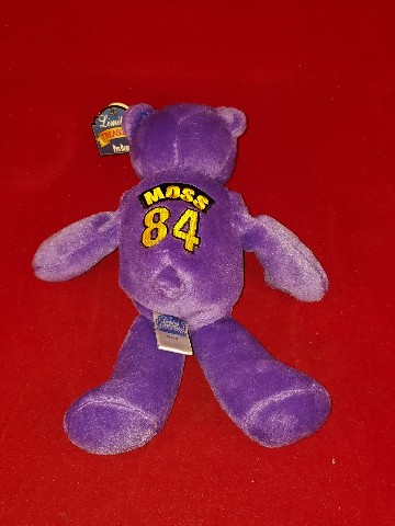 Moss Randy 1998 大判 Friends™ & Bears Boys ヴィンテージラグ 天使のくま #84 Minnesota Beanie Bear Pro Treasures Limited ラグ・カーペット