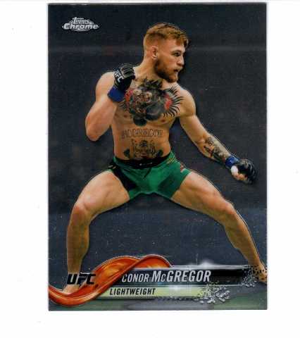 2018 Topps Chrome UFC Complete 100 Card Set Hand-Collated Vanant McGregor