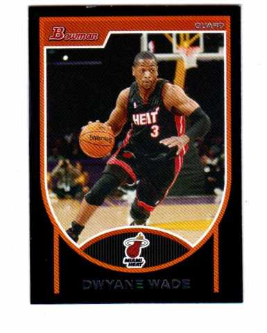 2007-08 Bowman Basketball 110 Card Set NBA Dwayne Wade Carmelo Anthony Yao Ming