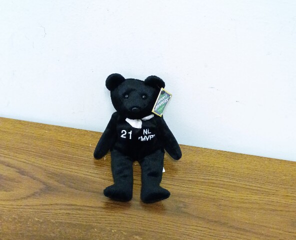 Salvino's Bammers Sammy Sosa #21 Black Beanie Bear Plush NL "MVP"