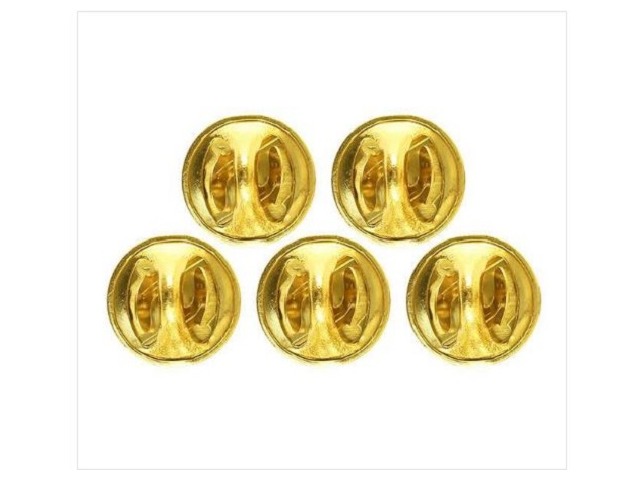 Vanguard BUTTERFLY CLUTCH: BRASS - 5 PER PACK