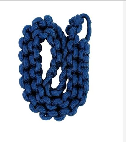Vanguard SHOULDER CORD: 2723 INTERWOVEN ONE COLOR BLUE