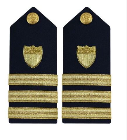 Vanguard COAST GUARD SHOULDER BOARD: COMMANDER - FEMALE