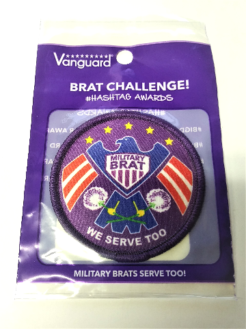 Vanguard Military Brat We Serve Too Patch