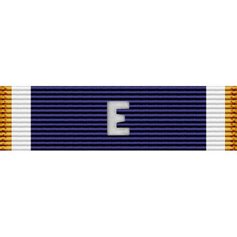 Vanguard NAVY RIBBON UNIT: E FOR EFFICIENCY WITH ATTACHMENT