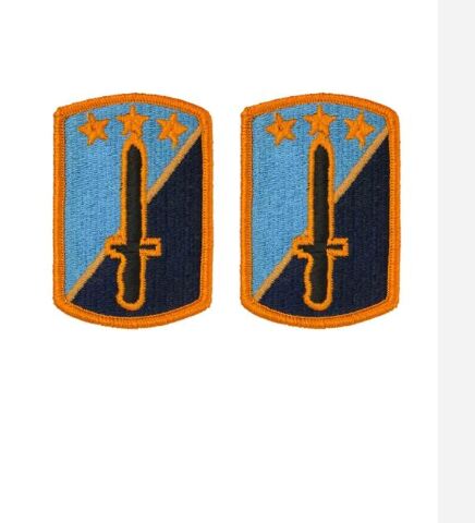 Vanguard ARMY PATCH: 170TH INFANTRY BRIGADE - EMBROIDERED FULL COLOR