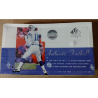 2000 Upper Deck SP Authentic Football Sealed Hobby 24 Pack BOX Tom Brady RC Year