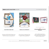 2022-23 Panini Immaculate Soccer Factory Sealed 6 Box Hobby Case