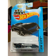2014 Hot Wheels HW City THE BATMAN Batmobile #61/250 NOS C21