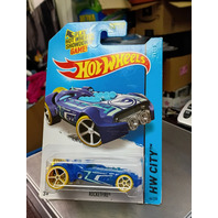 2015 Hot Wheels HW City Space Team Rocketfire Blue Treasure Hunt #44/250 NOS C21