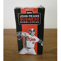 John Means “Business” Bobblehead Baltimore Orioles w/ Box  8/21/2021 Giveaway