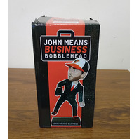 John Means “Business” Bobblehead Baltimore Orioles w/ Box  8/21/2021 Giveaway
