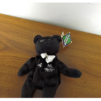 Salvino's Bammers Kerry Wood #34 Black Beanie Bear Plush NL "ROY" Rookie Of Year