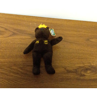 Salvino's Bamm Beano's Mark McGwire #25 Brown Beanie Plush Toy Bear Home Run #70