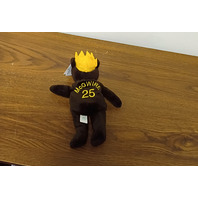 Salvino's Bamm Beano's Mark McGwire #25 Brown Beanie Plush Toy Bear Home Run #70