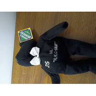 Salvino's Bammers Mark McGwire #25 Black Beanie Bear Plush NL H.R. CHAMP