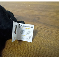 Salvino's Bammers Mark McGwire #25 Black Beanie Bear Plush NL H.R. CHAMP