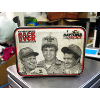 Back to Back Daytona 500 Winners Tin Yarborough Sterling Petty Empty Tin  N20