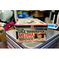 Back to Back Daytona 500 Winners Tin Yarborough Sterling Petty Empty Tin  N20