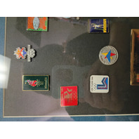 Aminco 2001 Limited Edition Framed Pin Set US Olympic Games #455/2002