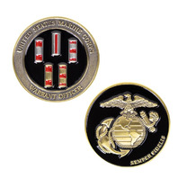 Vanguard MARINE CORPS COIN: WARRANT OFFICER
