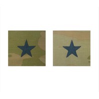 Vanguard SPACE FORCE EMBROID. OCP SEW ON OFFICER CAP RANK INSIGNIA BRIG. GENERAL