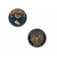 Vanguard COIN: 2" US NAVY THEME - NON SIBI SED PATRIAE