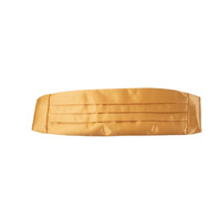 Vanguard NAVY CUMMERBUND: SATIN GOLD - FEMALE