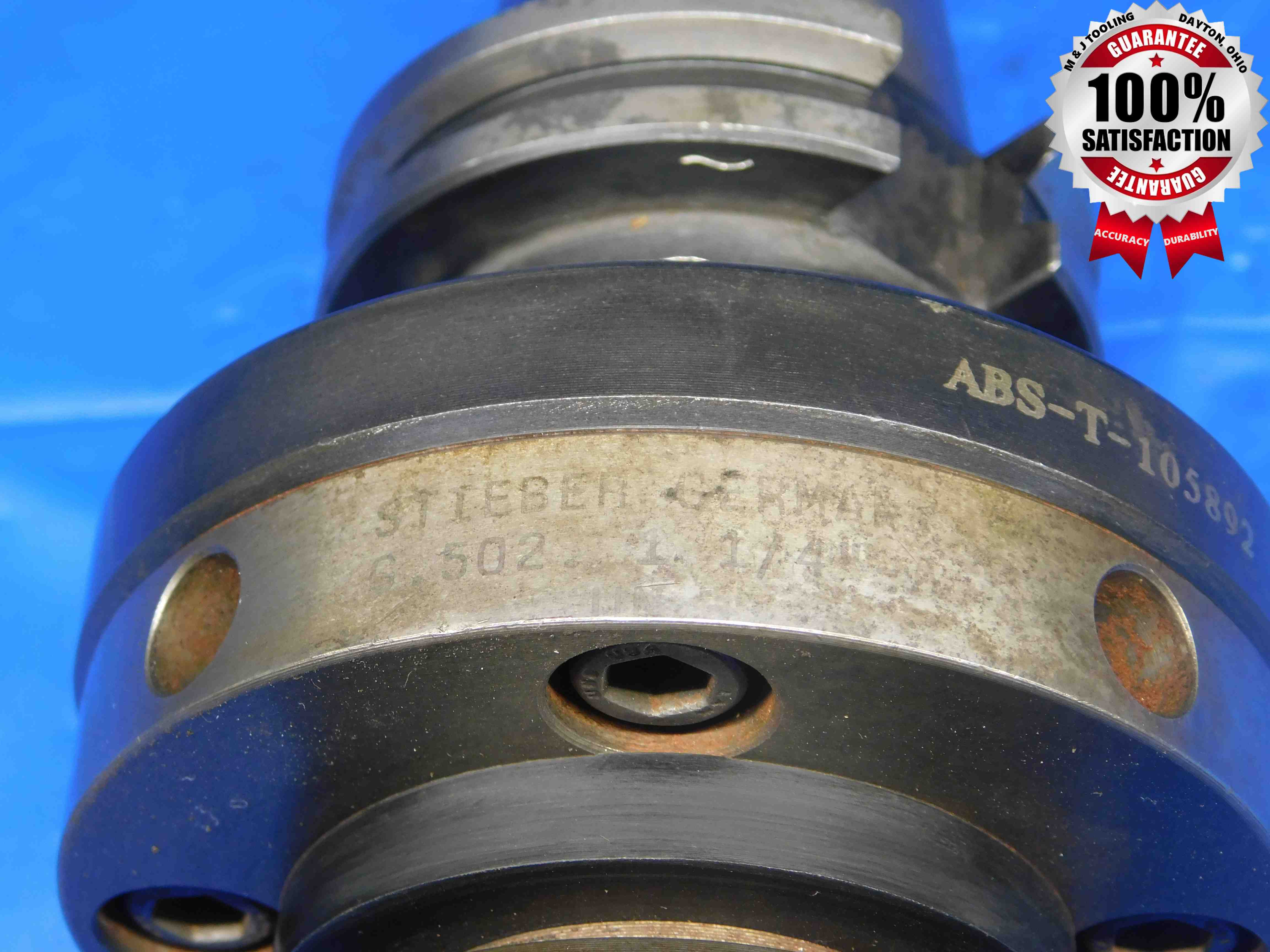 CAT40 STIEBER 1 1/4 I.D. MILLING CHUCK TOOL HOLDER 1.25 5.4 PROJ