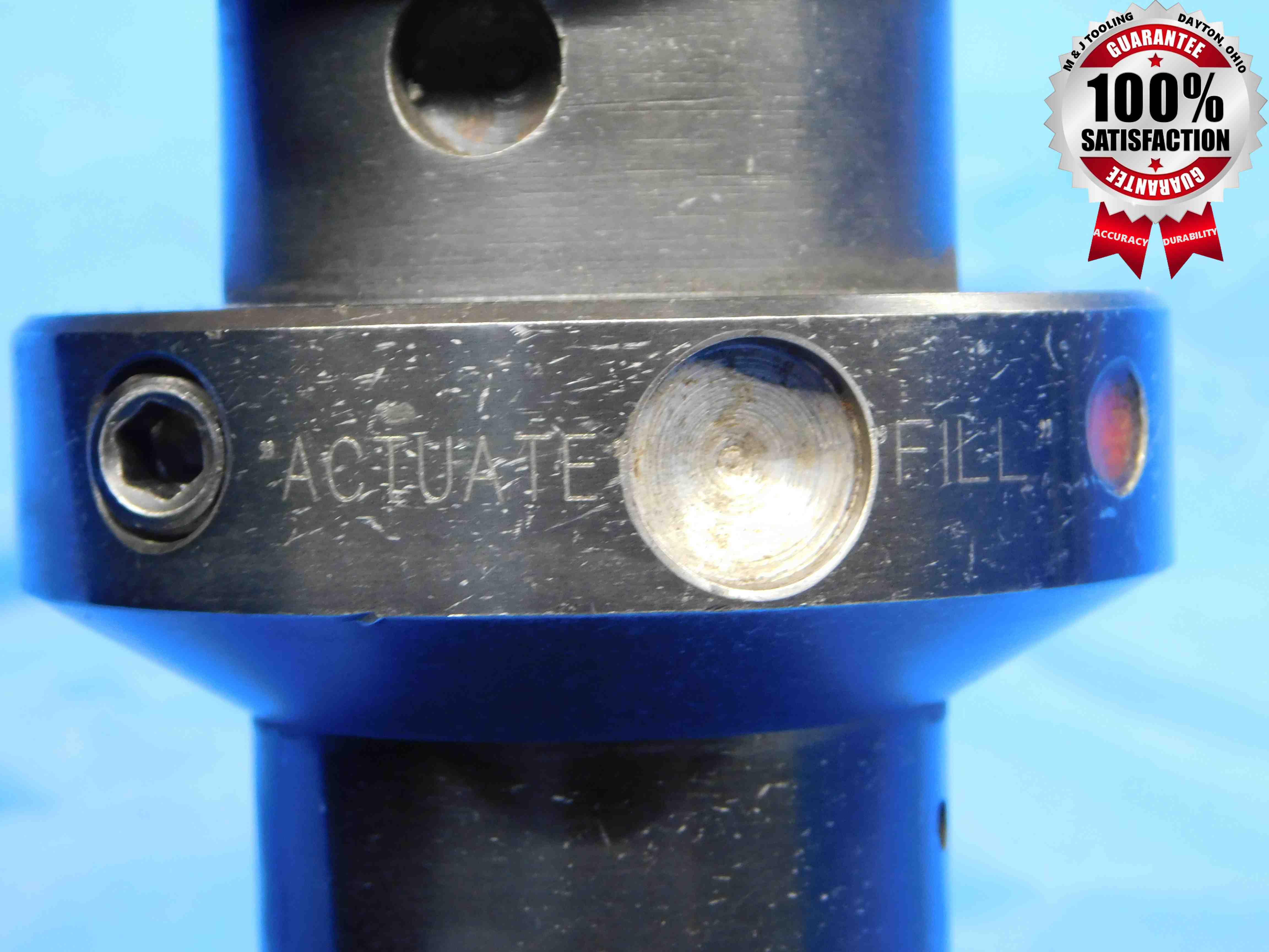 CAT40 HYDRA-LOCK 7/8 ID HYDRAULIC CHUCK TOOL HOLDER .875 AC50618
