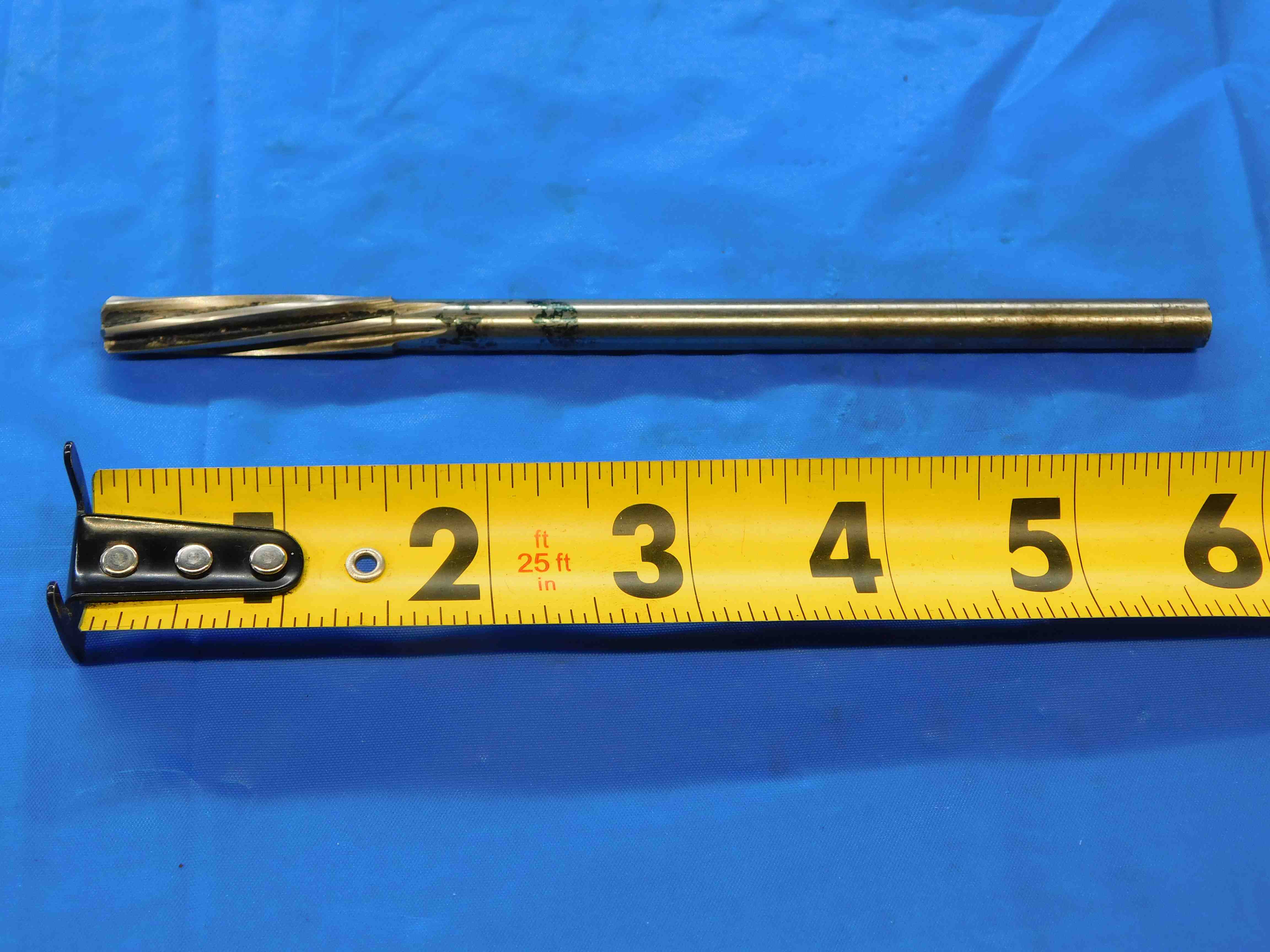 0.3242 OD HSS CHUCKING REAMER SPIRAL 6 FLUTE .3242 21/64 .3125 +