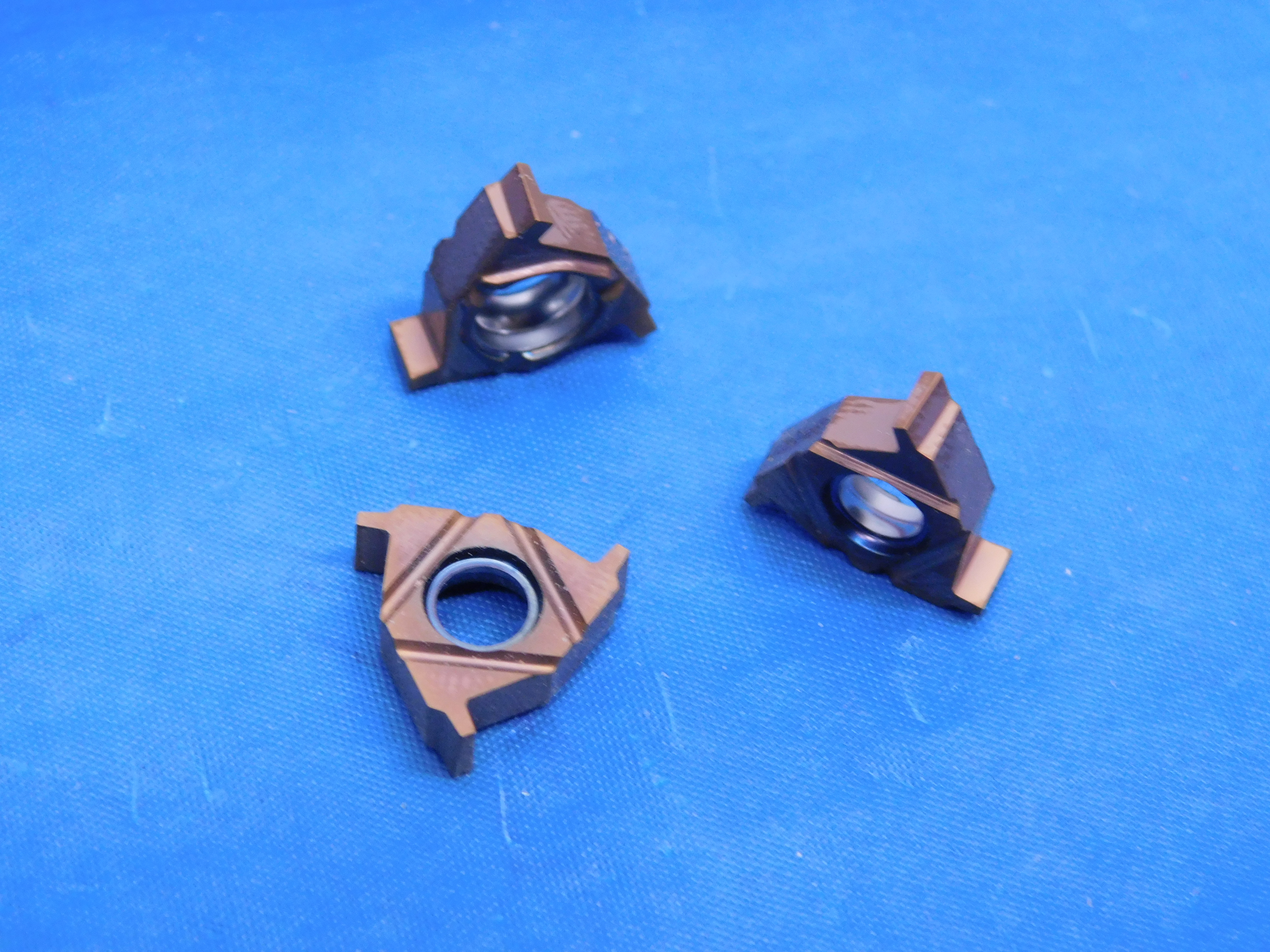 3PCS NEW SANDVIK 18JZX-32 TiAlN COATED CARBIDE ACME THREADING INSERTS 18 JZX