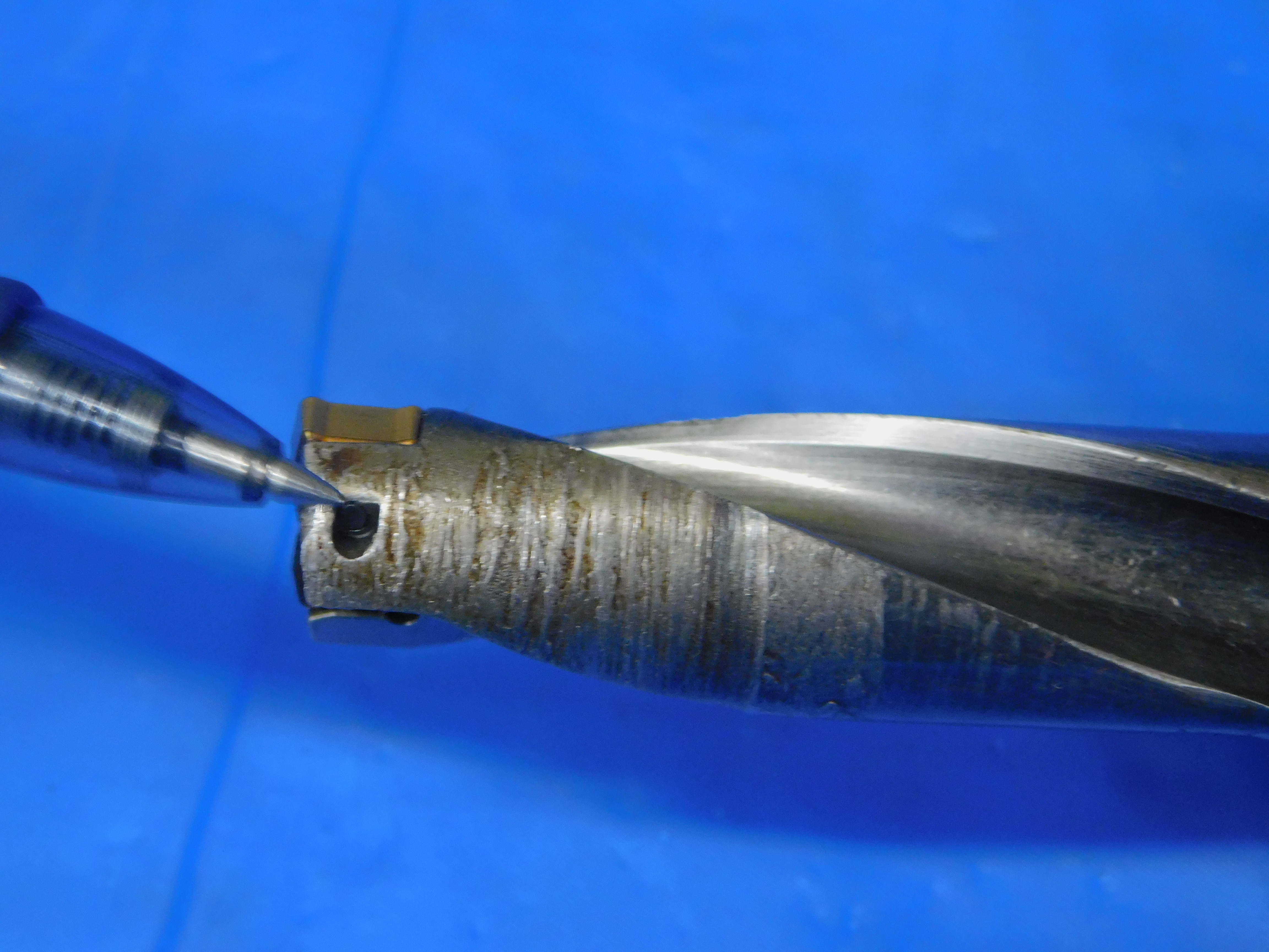 3/4" Indexable Drill - 2.25" Depth, 1" Weldon Shank, Coolant Through, With WCMT Inserts (50 Pcs)