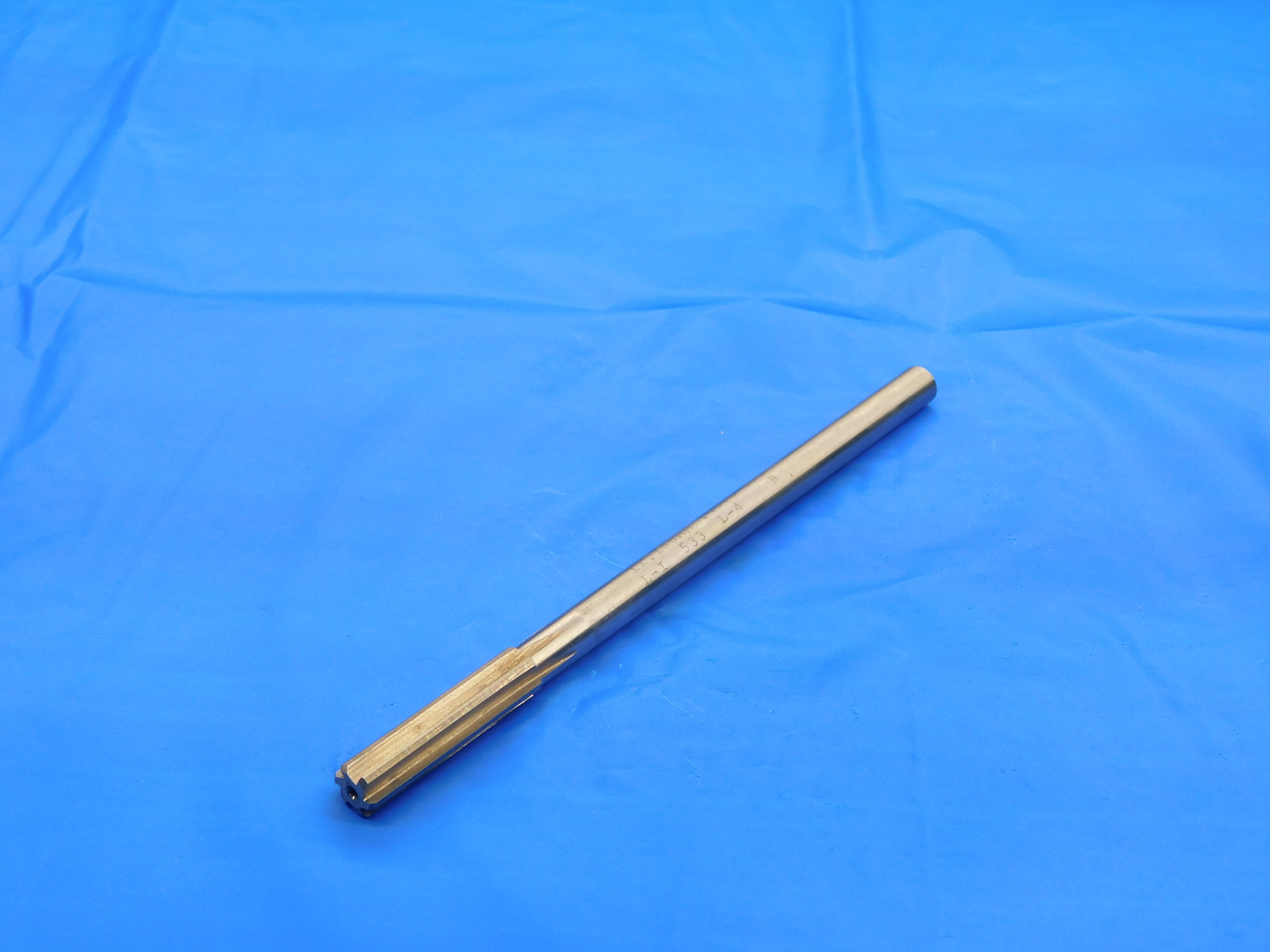 USA MADE 0.439 OD HSS REAMER 6 FL .439 .4390 7/16 .4375 +.0015